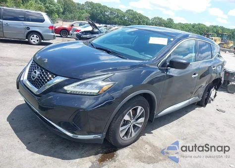 2021 Nissan Murano S Intelligent Awd из США, поврежденный, VIN 5N1AZ2AS4MC110412